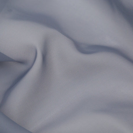 Smooth Drapery Sheers Fabric - Denim - British Imported