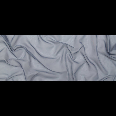 Smooth Drapery Sheers Fabric - Denim - British Imported