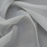 Smooth Drapery Sheers Fabric - Dove - British Imported