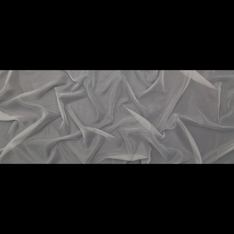 Smooth Drapery Sheers Fabric - Dove - British Imported