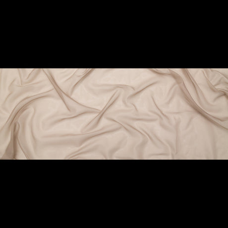 Smooth Drapery Sheers Fabric - Fawn - British Imported