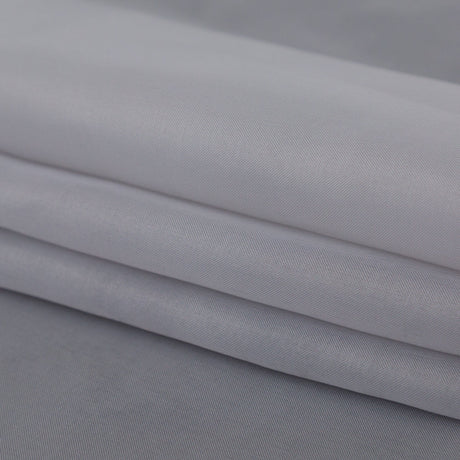 Smooth Drapery Sheers Fabric - Fog - British Imported