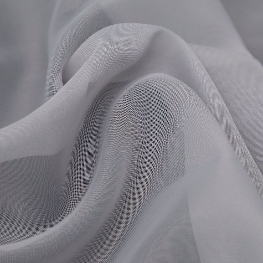 Smooth Drapery Sheers Fabric - Fog - British Imported