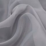 Smooth Drapery Sheers Fabric - Fog - British Imported