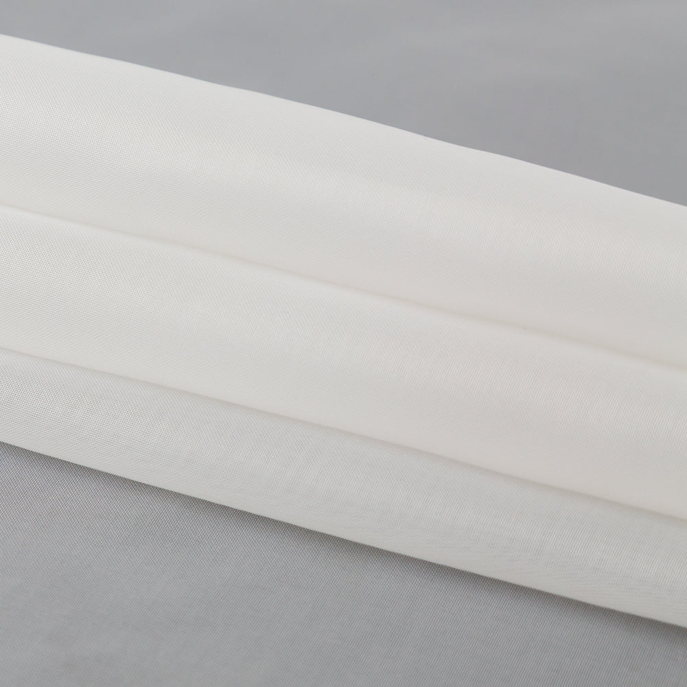 Smooth Drapery Sheers Fabric - Ivory - British Imported