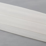Smooth Drapery Sheers Fabric - Ivory - British Imported