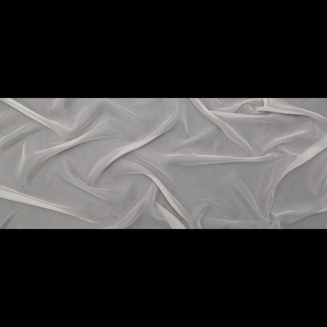 Smooth Drapery Sheers Fabric - Ivory - British Imported