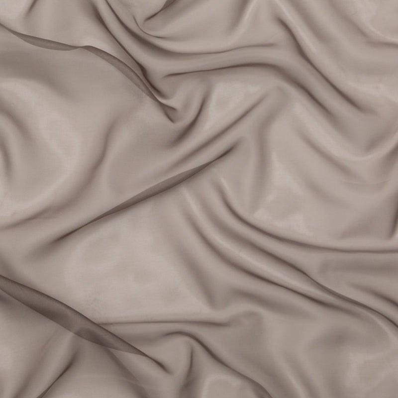 Smooth Drapery Sheers Fabric - Mole - British Imported
