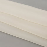 Smooth Drapery Sheers Fabric - Oyster - British Imported