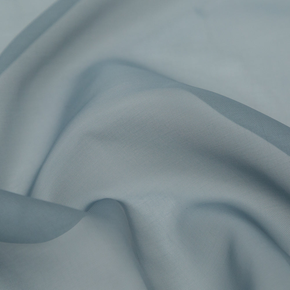 Smooth Drapery Sheers Fabric - River - British Imported