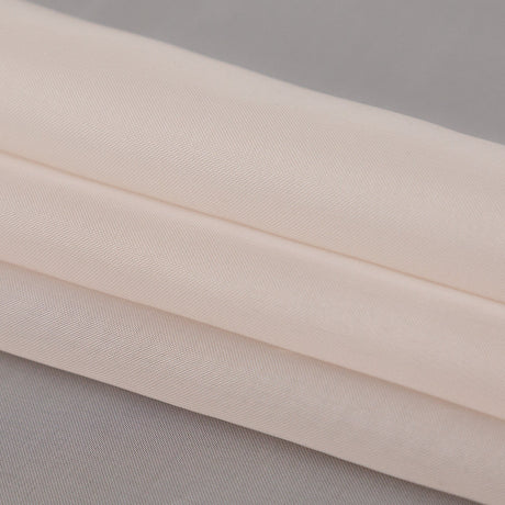 Smooth Drapery Sheers Fabric - Shell - British Imported