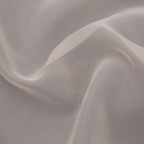 Smooth Drapery Sheers Fabric - Shell - British Imported