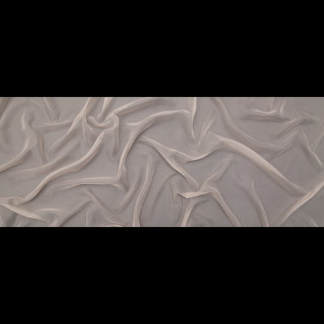 Smooth Drapery Sheers Fabric - Shell - British Imported