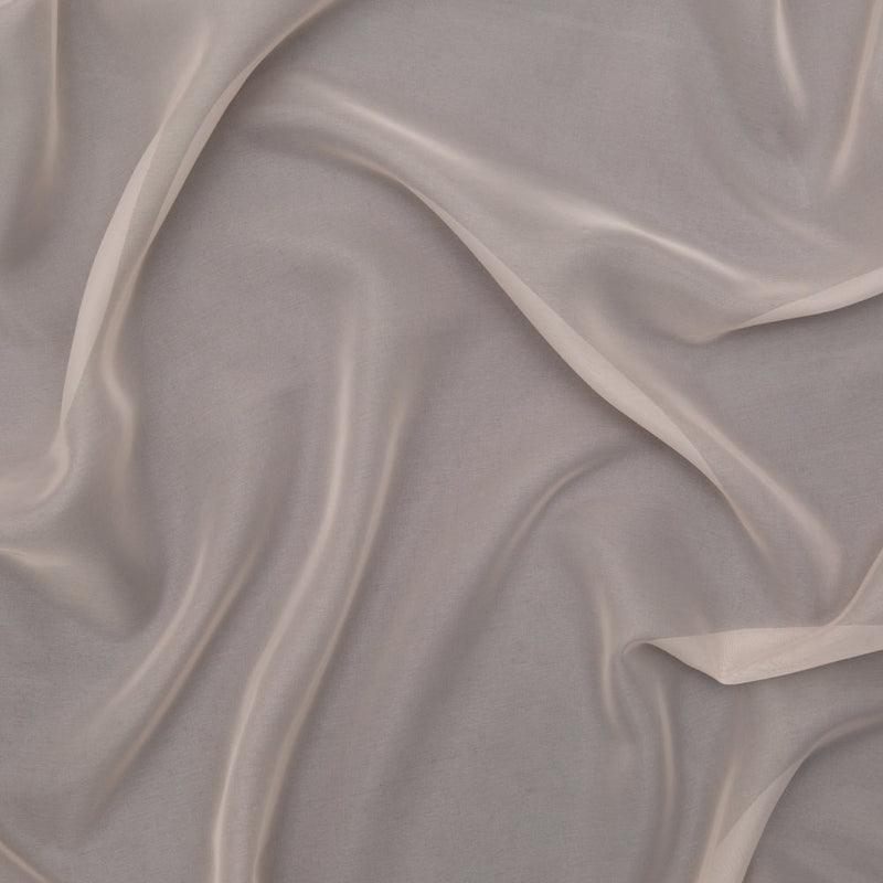 Smooth Drapery Sheers Fabric - Shell - British Imported