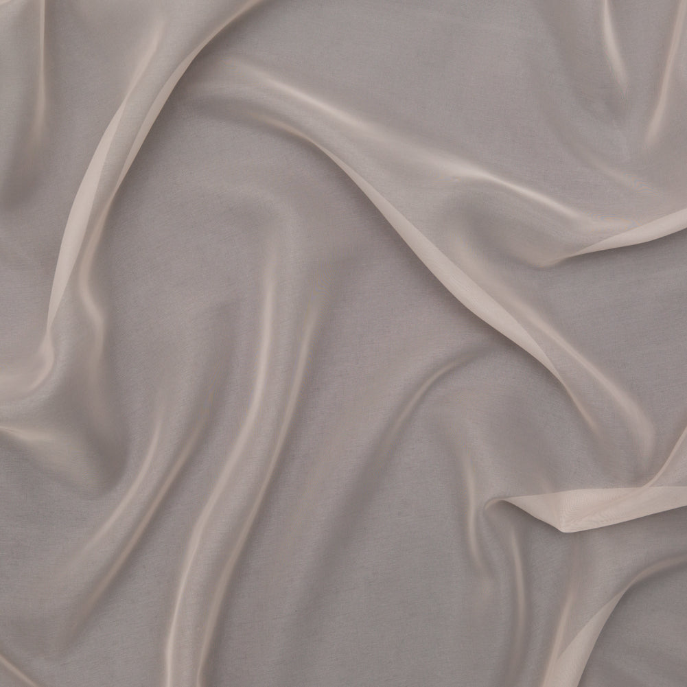 Smooth Drapery Sheers Fabric - Shell - British Imported