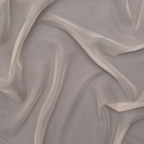 Smooth Drapery Sheers Fabric - Shell - British Imported