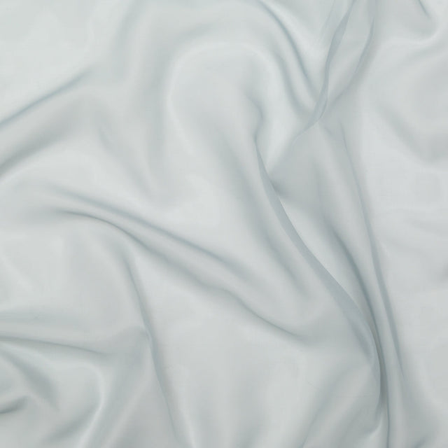 Smooth Drapery Sheers Fabric - Sky - British Imported