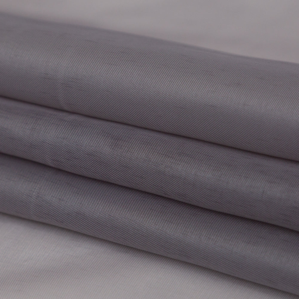 Smooth Drapery Sheers Fabric - Smoke - British Imported
