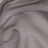Smooth Drapery Sheers Fabric - Smoke - British Imported