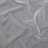 Smooth Drapery Sheers Fabric - Snow - British Imported