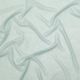 Wrinkled Drapery Sheer Fabric - Aqua - British Imported