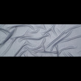 Wrinkled Drapery Sheer Fabric - Denim - British Imported