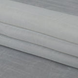 Wrinkled Drapery Sheer Fabric - Dove - British Imported