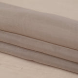 Wrinkled Drapery Sheer Fabric - Fawn - British Imported