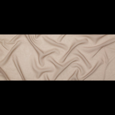 Wrinkled Drapery Sheer Fabric - Fawn - British Imported