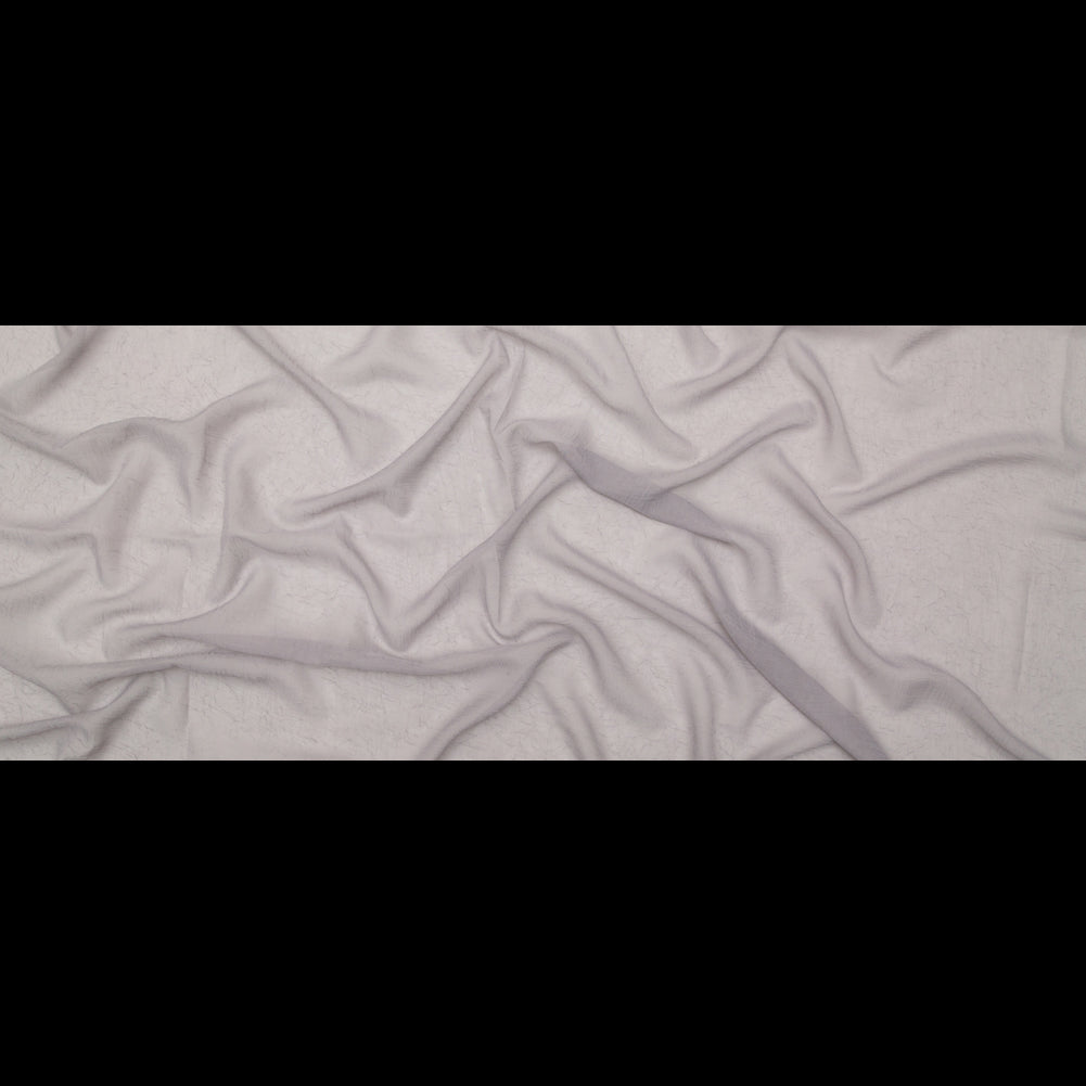 Wrinkled Drapery Sheer Fabric - Fog - British Imported