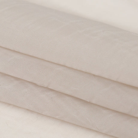 Wrinkled Drapery Sheer Fabric - Linen - British Imported