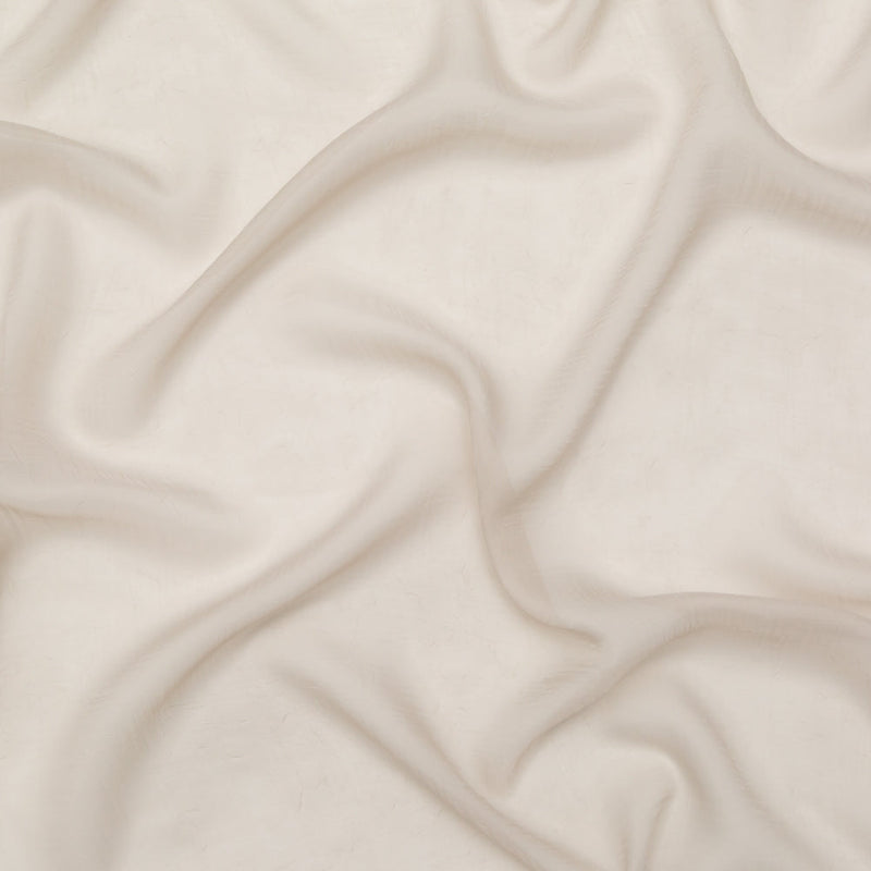 Wrinkled Drapery Sheer Fabric - Linen - British Imported