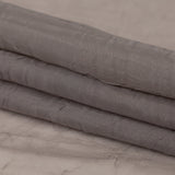 Wrinkled Drapery Sheer Fabric - Mole - British Imported