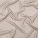 Wrinkled Drapery Sheer Fabric - Otter - British Imported