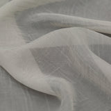 Wrinkled Drapery Sheer Fabric - Pebble - British Imported