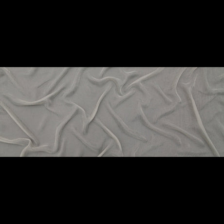 Wrinkled Drapery Sheer Fabric - Pebble - British Imported