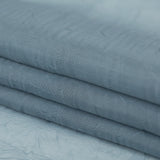 Wrinkled Drapery Sheer Fabric - River - British Imported