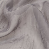 Wrinkled Drapery Sheer Fabric - Smoke - British Imported
