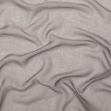 Wrinkled Drapery Sheer Fabric - Smoke - British Imported
