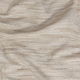 Drapery Faille with Raised Woven Stripes - Oyster British Imported
