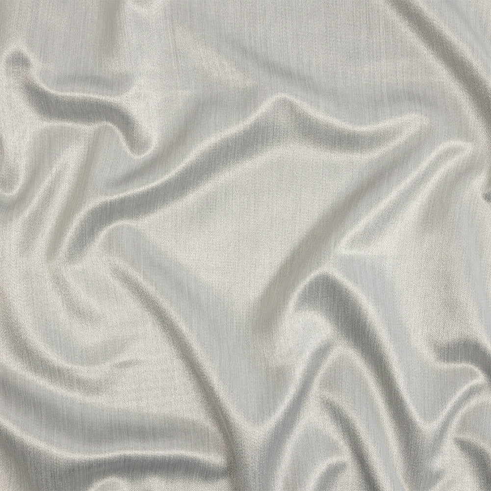 Home Decor Polyester Satin - Platinum - British Imported