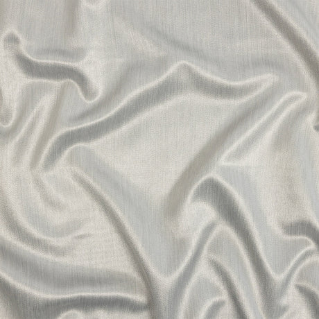Home Decor Polyester Satin - Platinum - British Imported