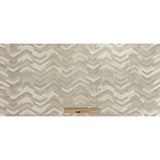 Polyester Jacquard - Linen Tactile Zig Zags - British Imported