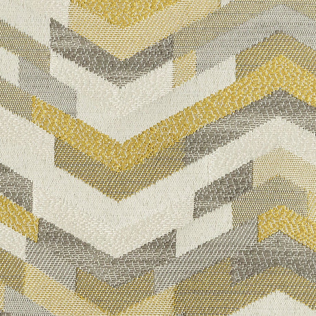 Polyester Jacquard - Zest Tactile Zig Zags - British Imported