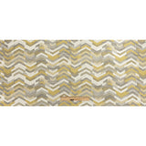 Polyester Jacquard - Zest Tactile Zig Zags - British Imported