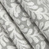 Chenille Jacquard - Mist Leafy Willow - British Imported