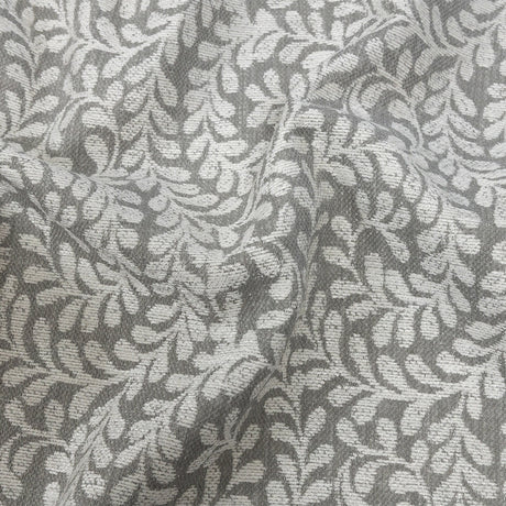 Chenille Jacquard - Mist Leafy Willow - British Imported