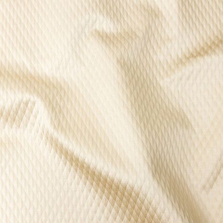 Drapery Jacquard - Champagne Diamond Quilted - British Imported
