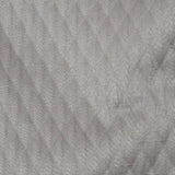 Drapery Jacquard - Graphite Diamond Quilted - British Imported
