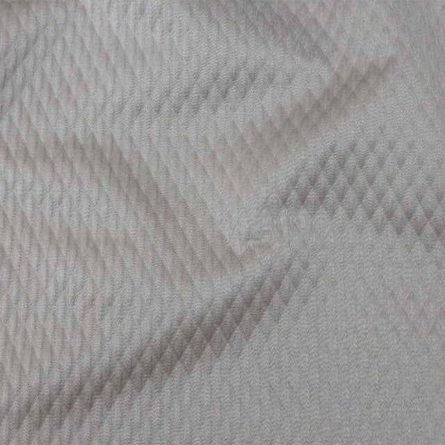 Drapery Jacquard - Graphite Diamond Quilted - British Imported